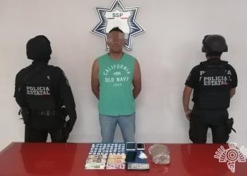 SSP Puebla detiene a integrante del Cártel Jalisco Nueva Generación