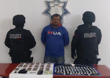 SSP Puebla captura a narcomenudista de «La Reina del Sur» con 100 dosis de droga