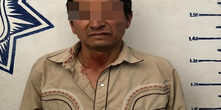 SSP Puebla detiene al sujeto que mató a dos comerciantes en Tianguis de Texmelucan