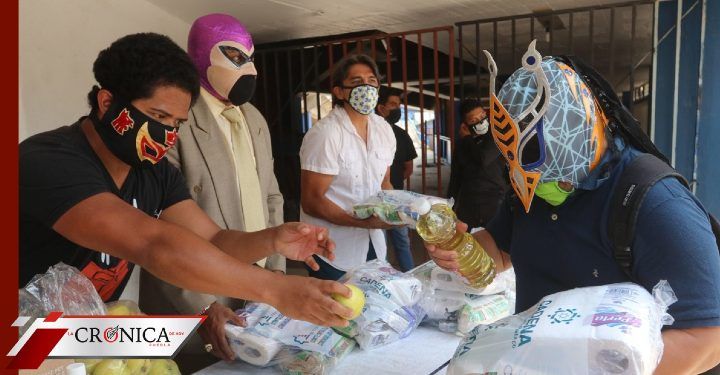 Conoce los nuevos trabajos de los luchadores mexicanos en cuarentena