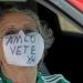 En caravana de autos, poblanos vuelven a manifestarse contra AMLO