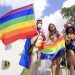 Con caravana conmemoran Día Internacional del Orgullo LGBTTTI en Puebla