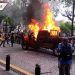 Mira las imágenes sobre la violenta protesta en Guadalajara por caso Giovanni