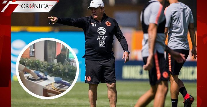 Difunden video de fiesta de Miguel Herrera por firma de contrato con el América