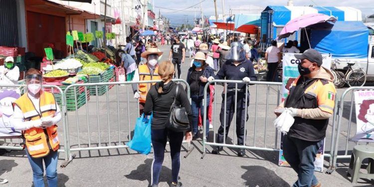 Migrantes de Huejotzingo en Estados Unidos donaron 500 despensas por contingencia