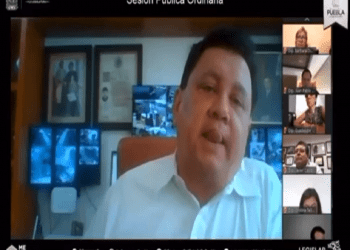 Héctor Alonso violenta a diputada de Encuentro Social durante sesión del Congreso de Puebla