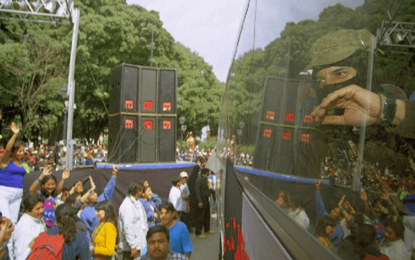 IN MEMORIAM / Marcos, subcomandante, en Puebla