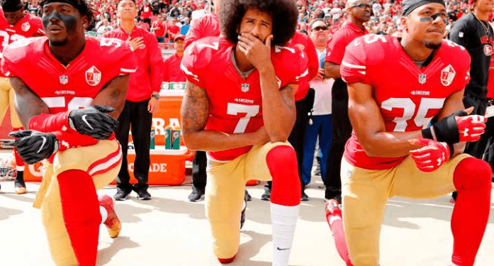 ¿Hasta ahora? (todos ven que Kaepernick tenía razón)