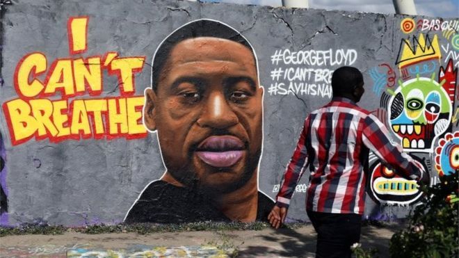 Despiden a Floyd con protestas pacíficas