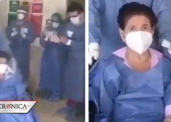 Abuelita de 77 años manda conmovedor mensaje después de vencer a la COVID-19