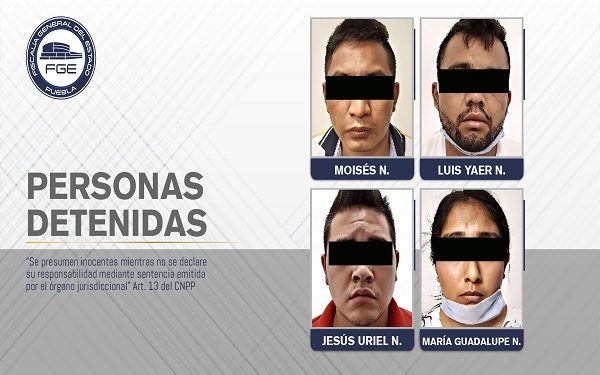 En Tehuacán secuestran a su amigo por 3 mdp; FGE los aseguró y liberó a la víctima