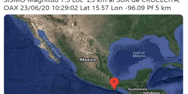 Sismo de 7.5 grados activa alerta en Puebla; no se reportan daños mayores