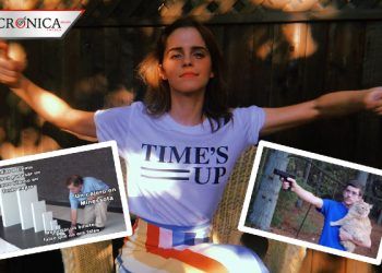 Redes defienden a Emma Watson por usar borde blanco en imagen contra el racismo