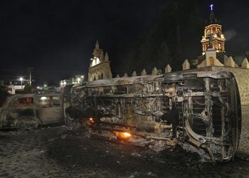 Personas retenidas en Tonanzintla son elementos de la SSP Puebla
