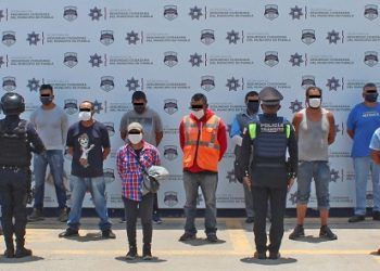 Seguridad Ciudadana detiene a 16 extorsionadores del transporte público en Puebla