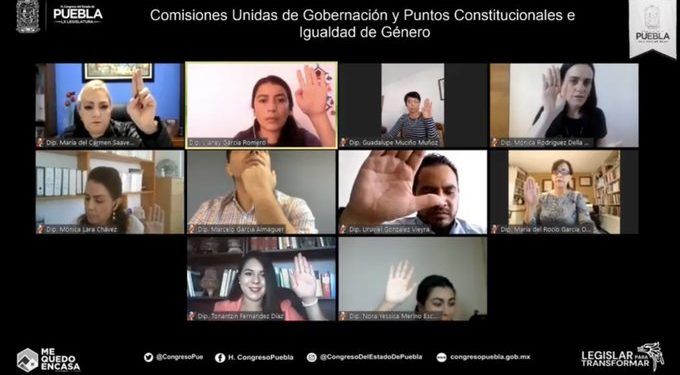 En comisiones del Congreso del estado aprueban reformas para sancionar violencia política de género