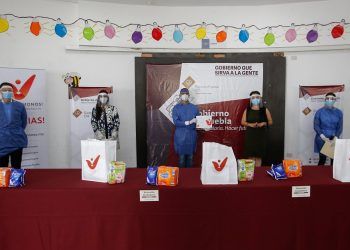 SEDIF Puebla recibe 78 mil productos de higiene personal para casas de asistencia
