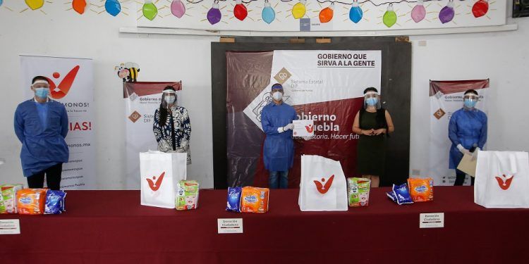 SEDIF Puebla recibe 78 mil productos de higiene personal para casas de asistencia