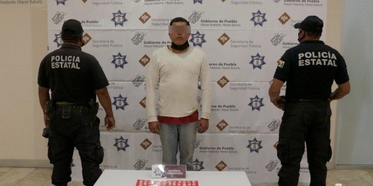 SSP detiene en Puebla a «El Licenciado», peligroso ladrón y narcomenudista