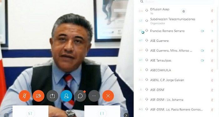 Auditor Superior de Puebla participa en reunión en línea de la ASF
