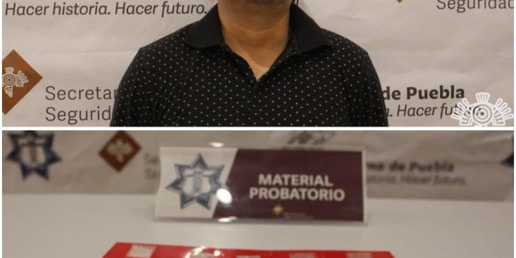 Policía Estatal detiene a vendedor de droga de «La Tita» en Puebla