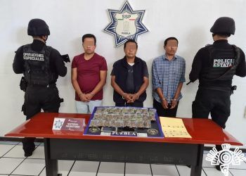 Policía Estatal captura a banda de ladrones de vehículo en Amozoc