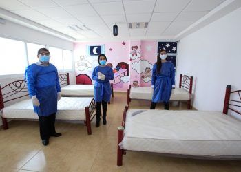 Sistema Estatal DIF refuerza medidas sanitarias en casas de asistencia