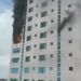 Departamento registra incendio en la torre JV de Boca del Río, Veracruz