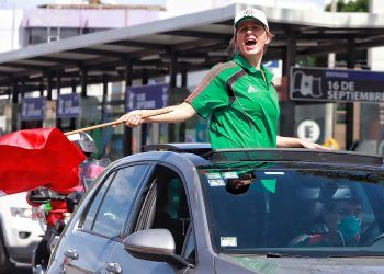 Quinta marcha contra López Obrador en Puebla