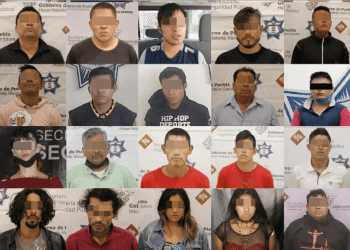 SSP Puebla captura a mil 608 delincuentes en cuatro meses