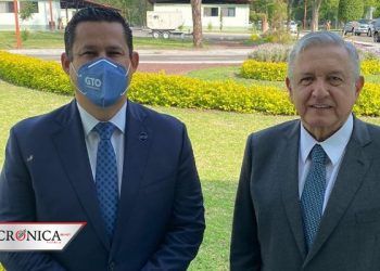 AMLO trabaja con Diego Sinhue para disminuir la violencia en Guanajuato
