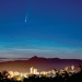 Cometa en el cielo de Praga