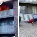 Mujer lanza a niño del tercer piso para salvarlo de un incendio en Estados Unidos