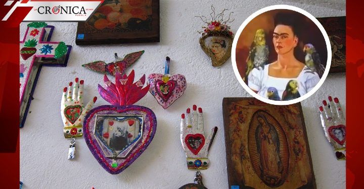 Yo y mis pericos: la pintura de Frida Kahlo supuestamente hurtada de CDMX