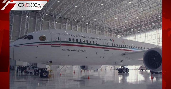 Sin problemas: las fotos y clips sobre la llegada del avión presidencial a México