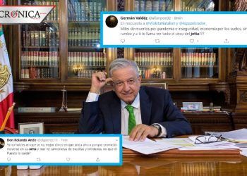 Tunden en redes a AMLO por usar su Jetta blanco para ir al aeropuerto