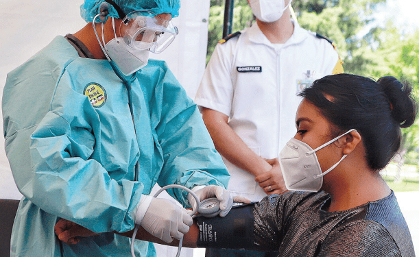 Brinda Zona Militar Hospital COVID-19