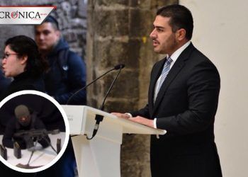 Grupo armado acusa de corrupción a Omar García Harfuch (VIDEO)