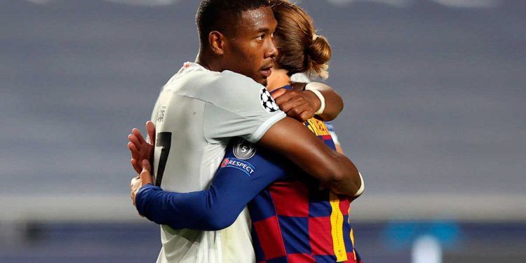 Bayern propina histórica goleada 8-2 al Barcelona en Champions League