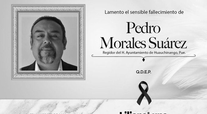 Muere regidor de Obras Públicas de Huauchinango