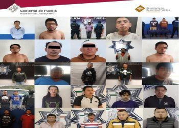 SSP Puebla detiene a más de 2 mil 500 maleantes en el primer año de gobierno barbosista