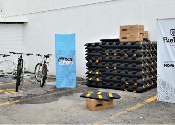 Invierte Cemex en seguridad para ciclistas poblanos