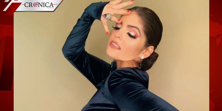Ana Bárbara realza su figura con candente movimiento en el gimnasio
