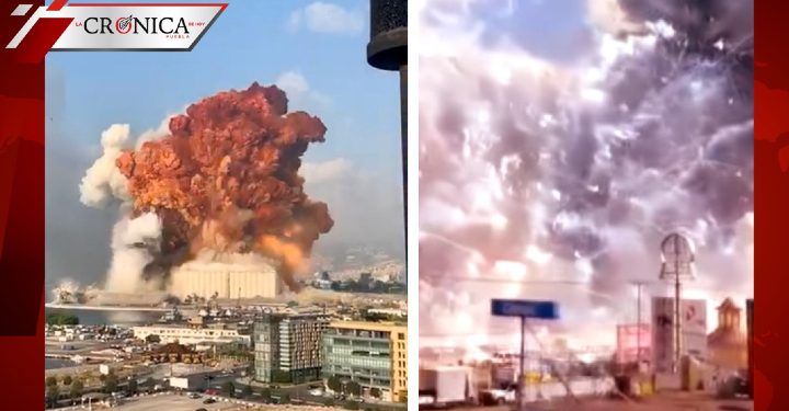 Redes recuerdan estallido en mercado de Tultepec por explosión en puerto de Beirut