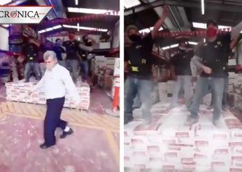 Trabajadores se hacen virales por bailar en TikTok para vender azulejos (VIDEO)