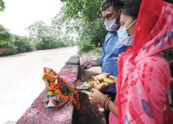 El cumple de Ganesh y el agua