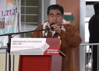 En Puebla, la educación es prioridad; Barbosa pone en marcha el ciclo escolar 2020-2021