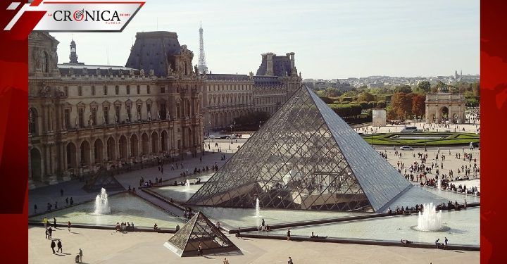 En crisis por COVID-19: reportan baja cantidad de visitantes al Museo del Louvre