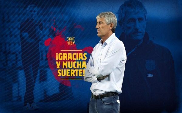 Quique Setién se va del Barcelona en el inicio de la reestructuración del equipo