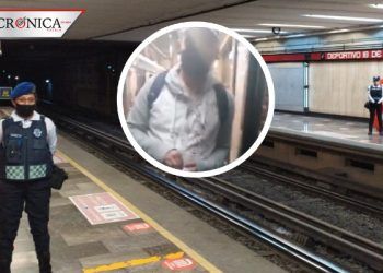 Mujer de CDMX denuncia acoso en vagón del Metro